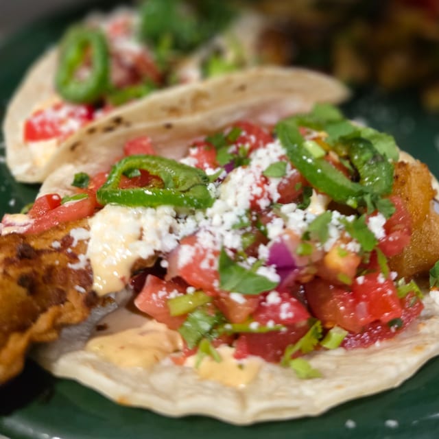 Fish Tulum Tacos.