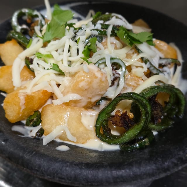 Spicy Yuca Bites.