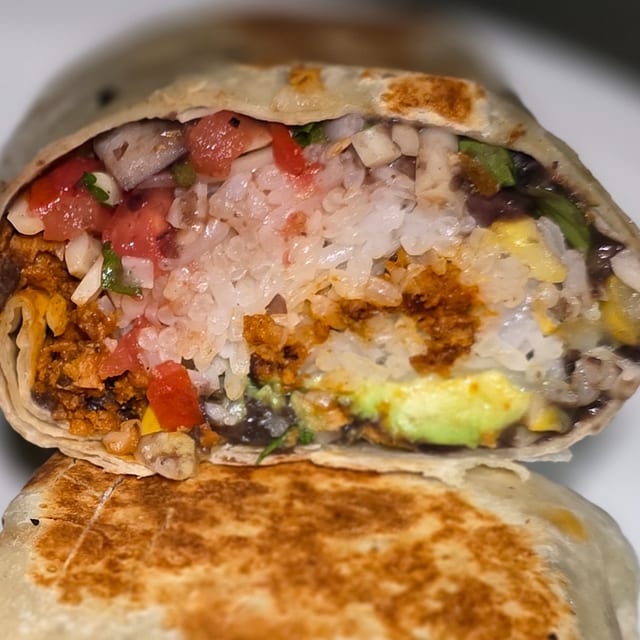 Vegan Burrito De La Casa.