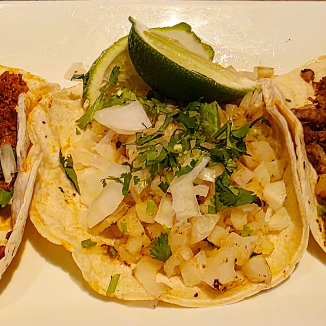 Vegan Street Tacos.