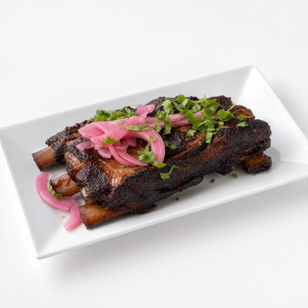 Crispy Pork Ribs.