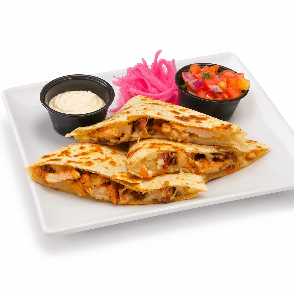 Bacon Chicken Quesadilla.
