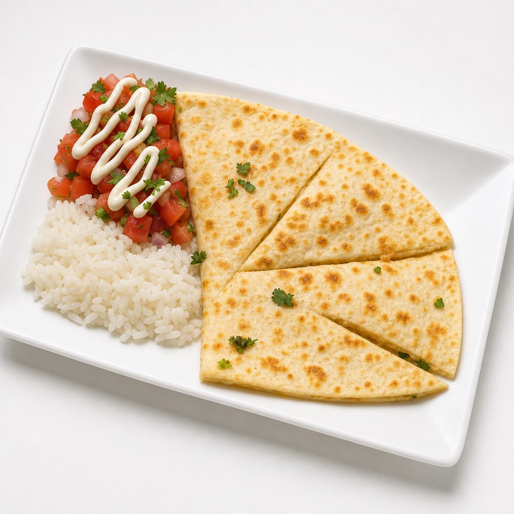 KId Cheese Quesadilla.