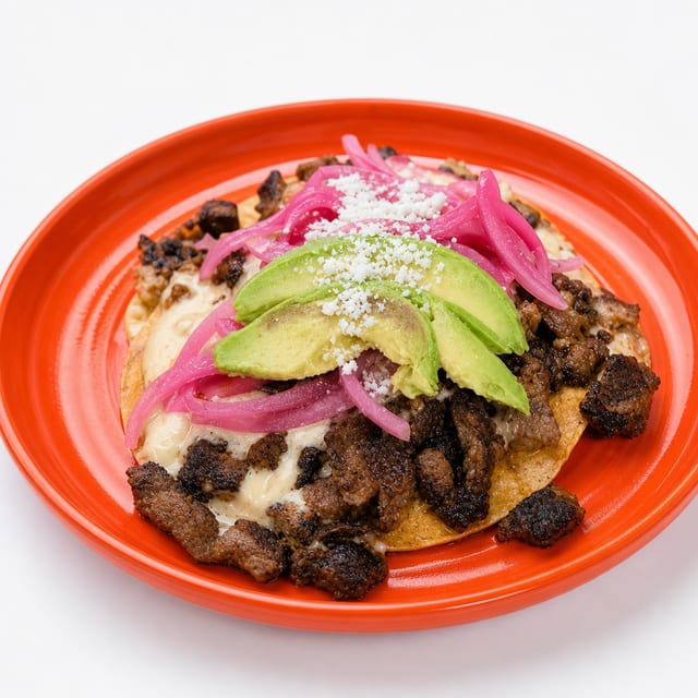 Grilled Garlic Tostadas.