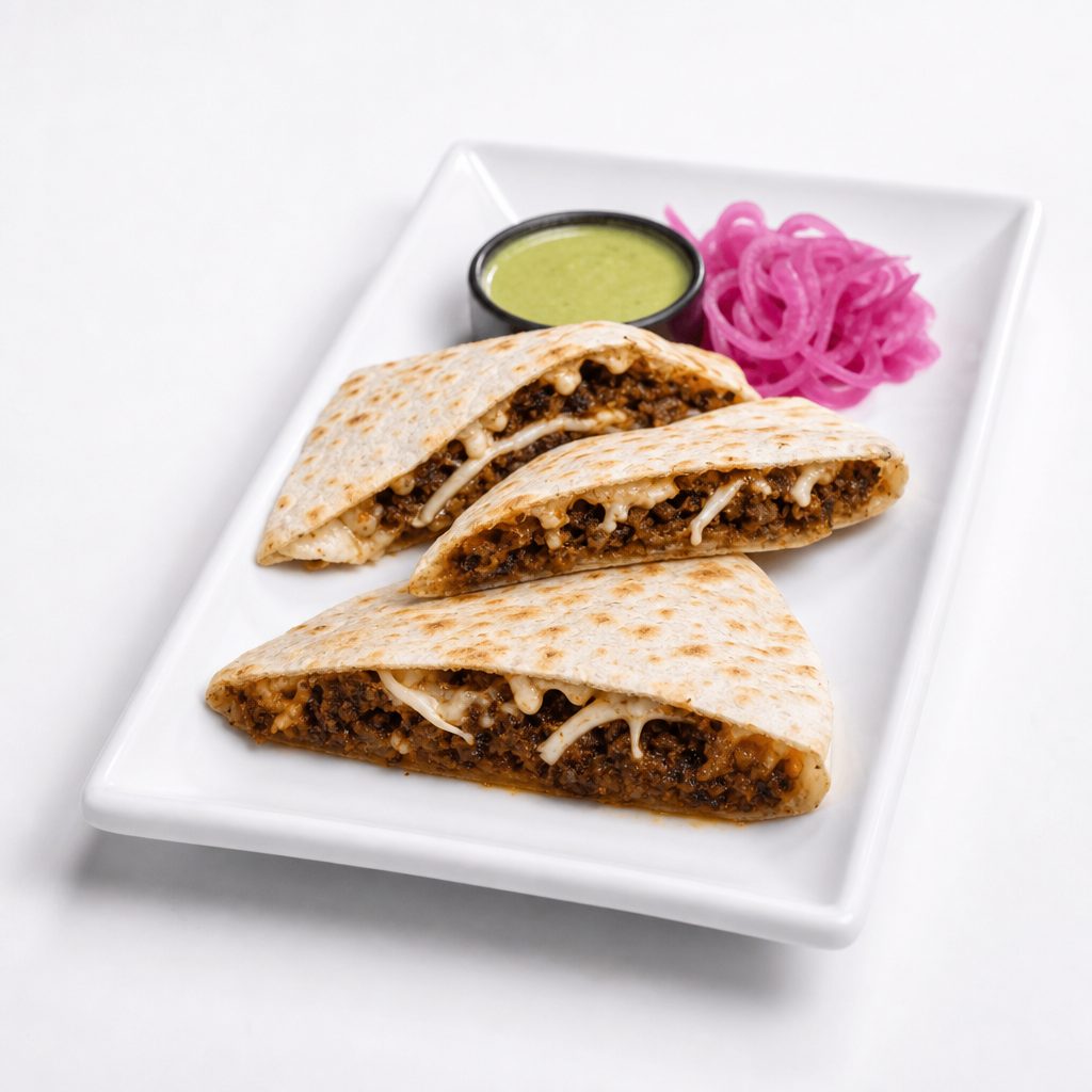 Vegan Quesadilla Oaxaca.