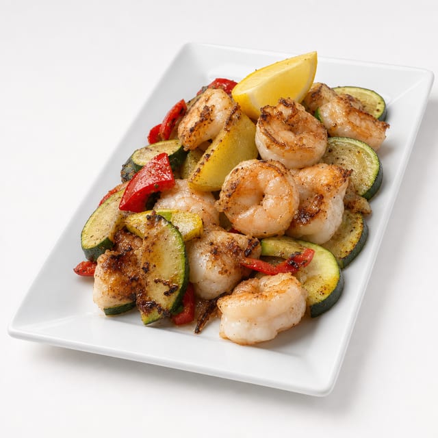 Grilled Shrimp Plate.