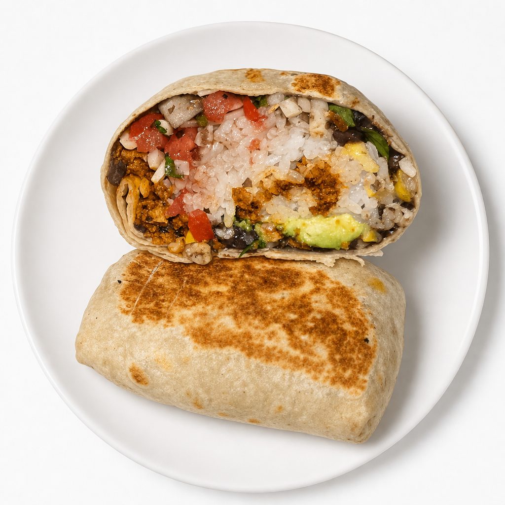 Vegan Burrito de la Casa.