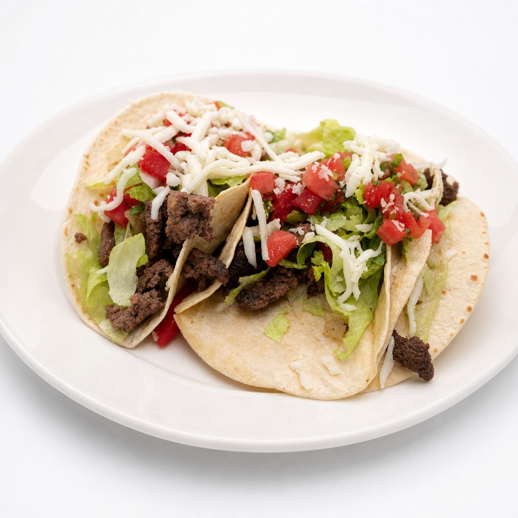 TACOS DE HARINA.