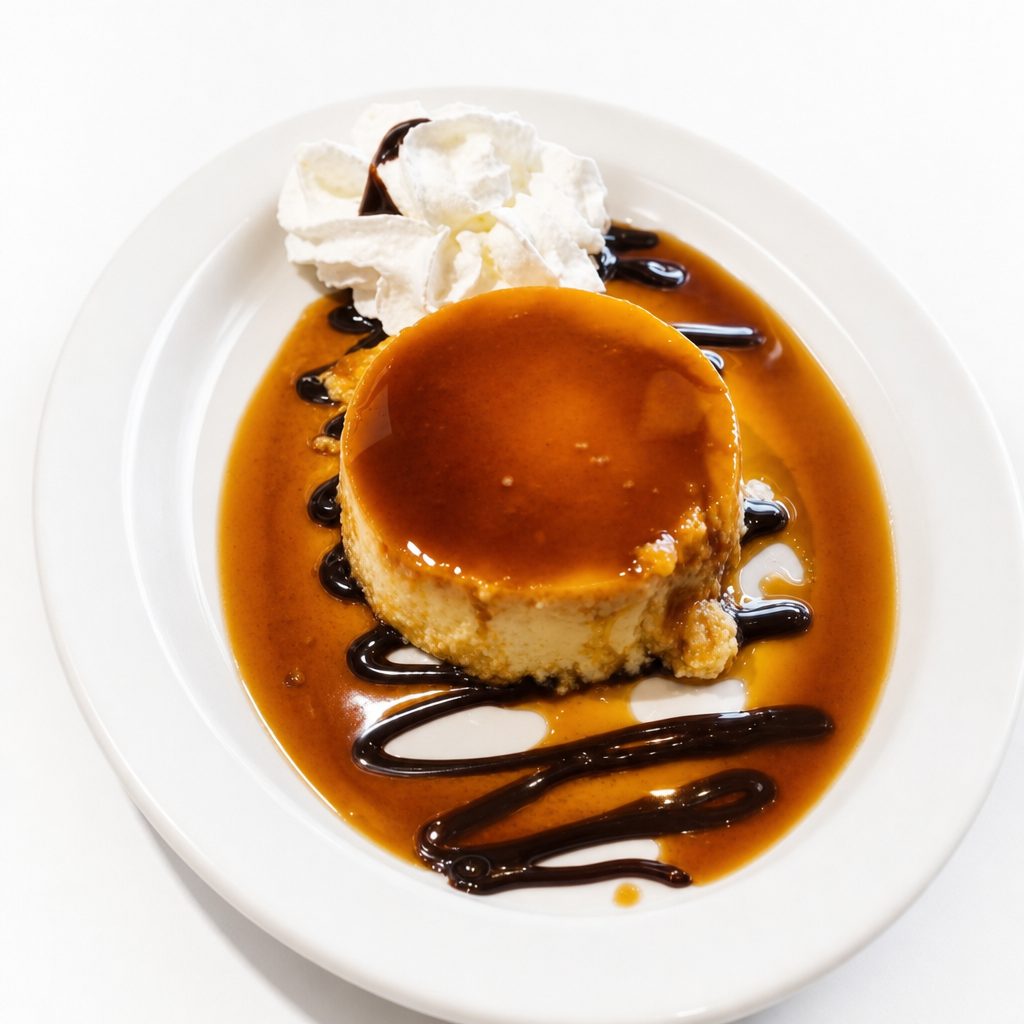 Flan De Caramelo.
