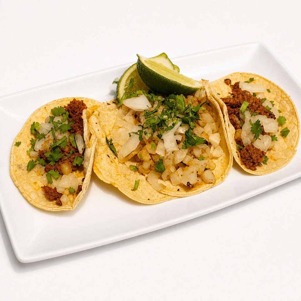 Vegan Street Tacos.