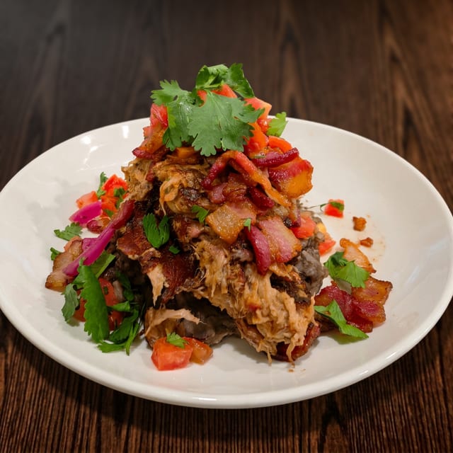 Carnitas Ahumadas.