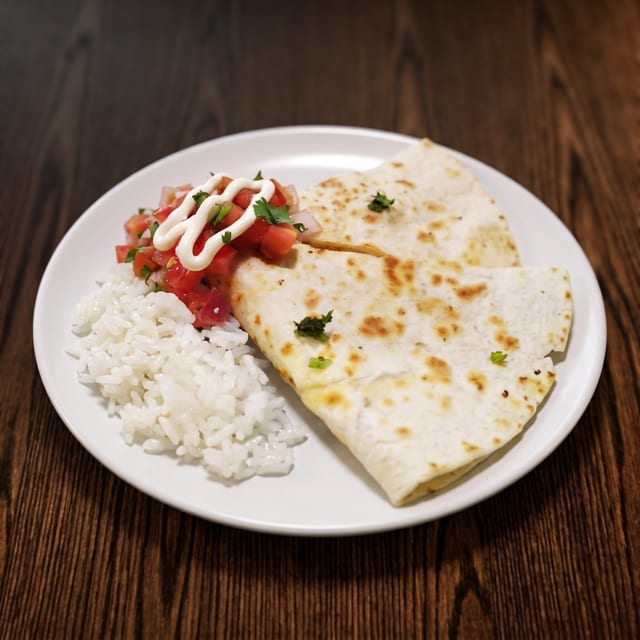 Kids Cheese Quesadilla.