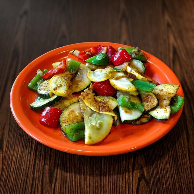 Fresh Grilled Vegetables.