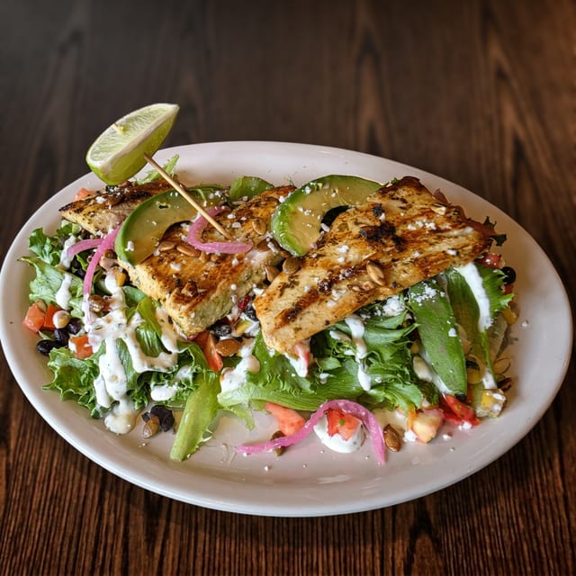 Veracruz Mahi Salad.