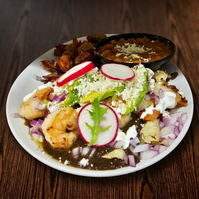 Enfrijoladas Veracruz.